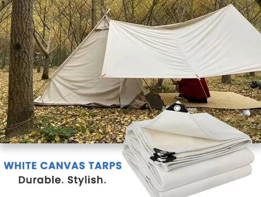 Look Out for White Canvas Tarps: Durable and Stylish in Protection