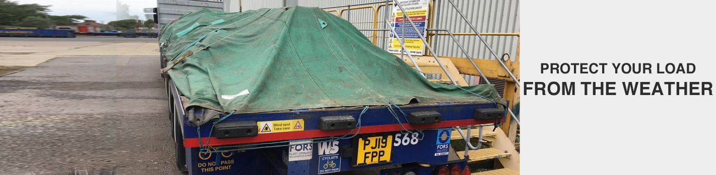 Green Canvas Tarps 10 oz