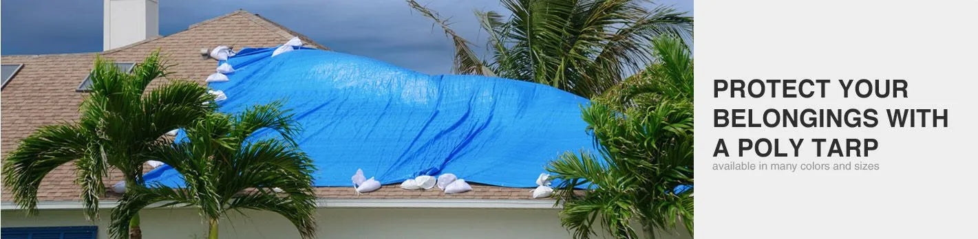 Blue Poly Tarps