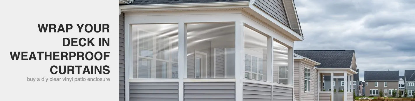 Clear Vinyl Porch Enclosures | Clear Vinyl Patio Enclosures
