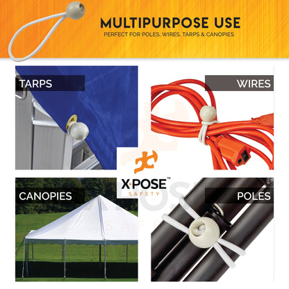 Heavy Duty Ball Bungees With Cord Ties