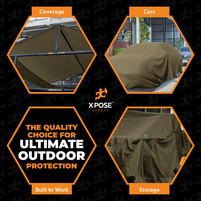 Olive Drab Canvas Tarps 10oz