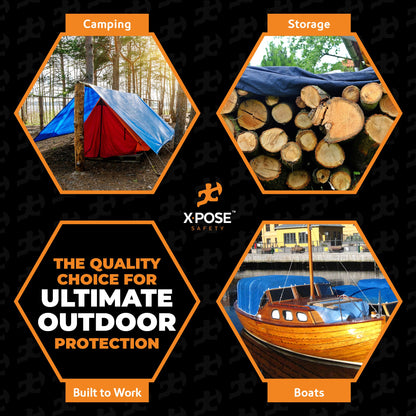 5 Mil Blue Poly Tarps