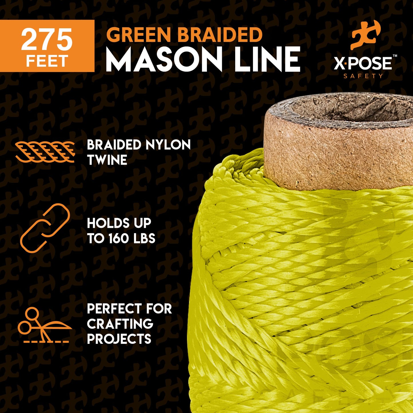 Nylon Twine - 275' Nylon String - Synthetic Thin Twine String