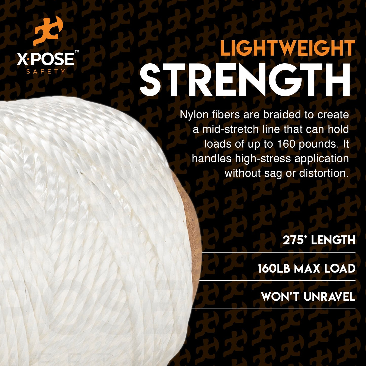 Nylon Twine - 275' Nylon String - Synthetic Thin Twine String