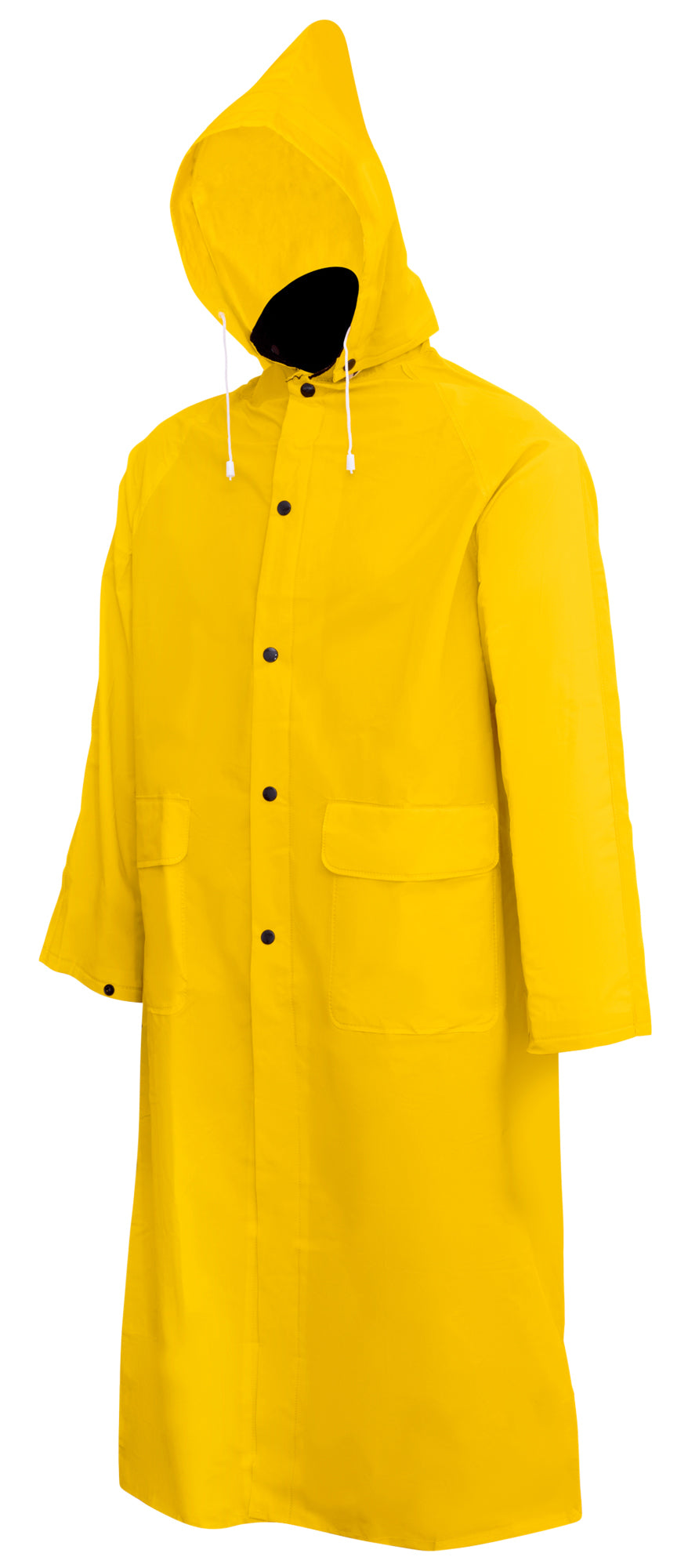 Rain Coat With Detachable Hood