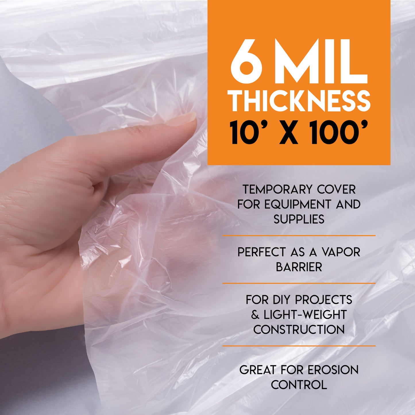 Heavy Duty Poly Sheeting