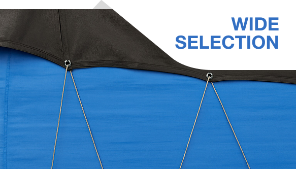 We offer an assortment of tarps and tarp accessories in a variety of sizes and colors. Our tarps are also versatile and perfect for any industrial or personal project need. We offer low price guarantees for heavy duty tarps and an array of other custom tarps as well. With The Tarps Wholesaler you are assured of working with a trusted industry leader, and you’ll have greater confidence choosing your custom-made tarp.
