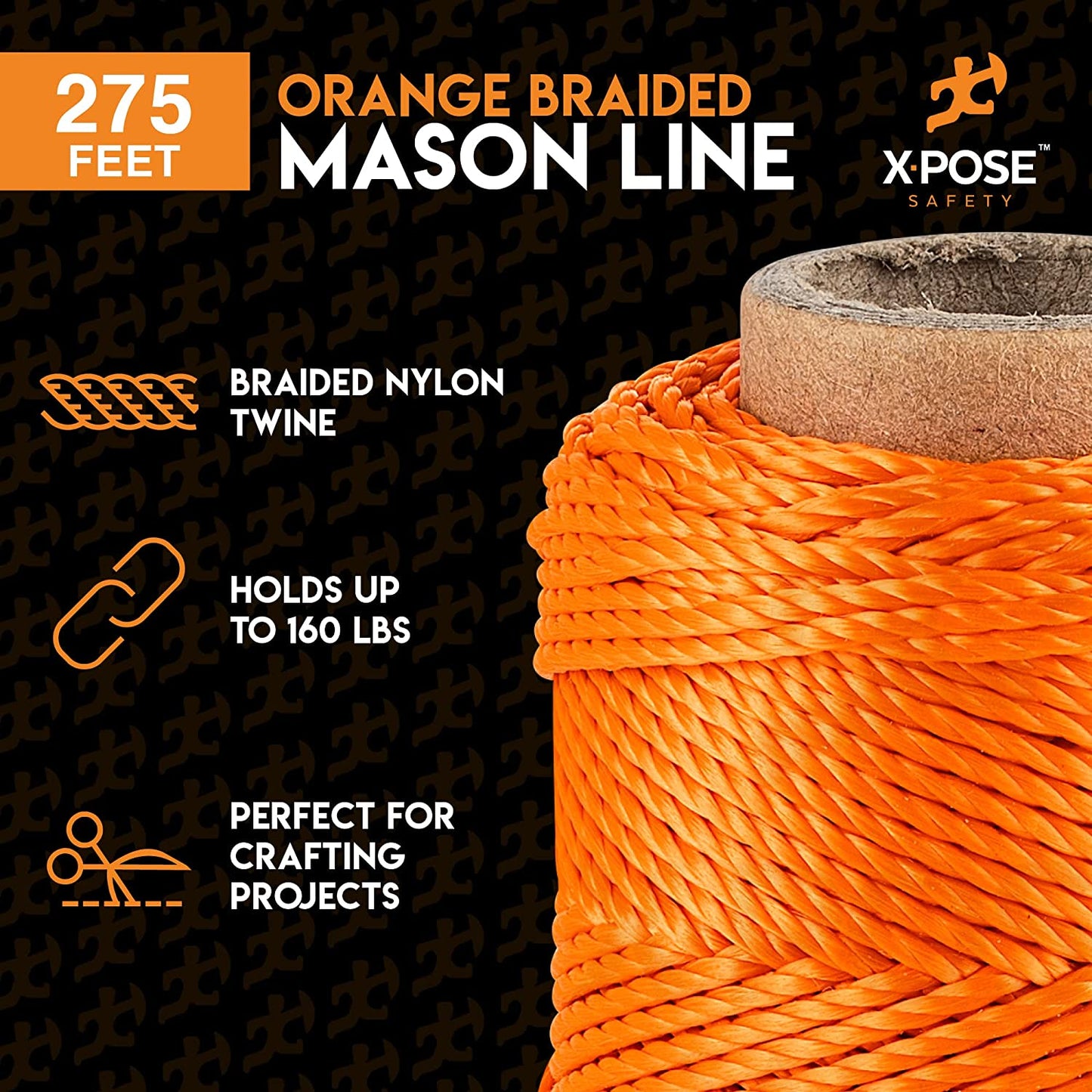 Nylon Twine - 275' Nylon String - Synthetic Thin Twine String