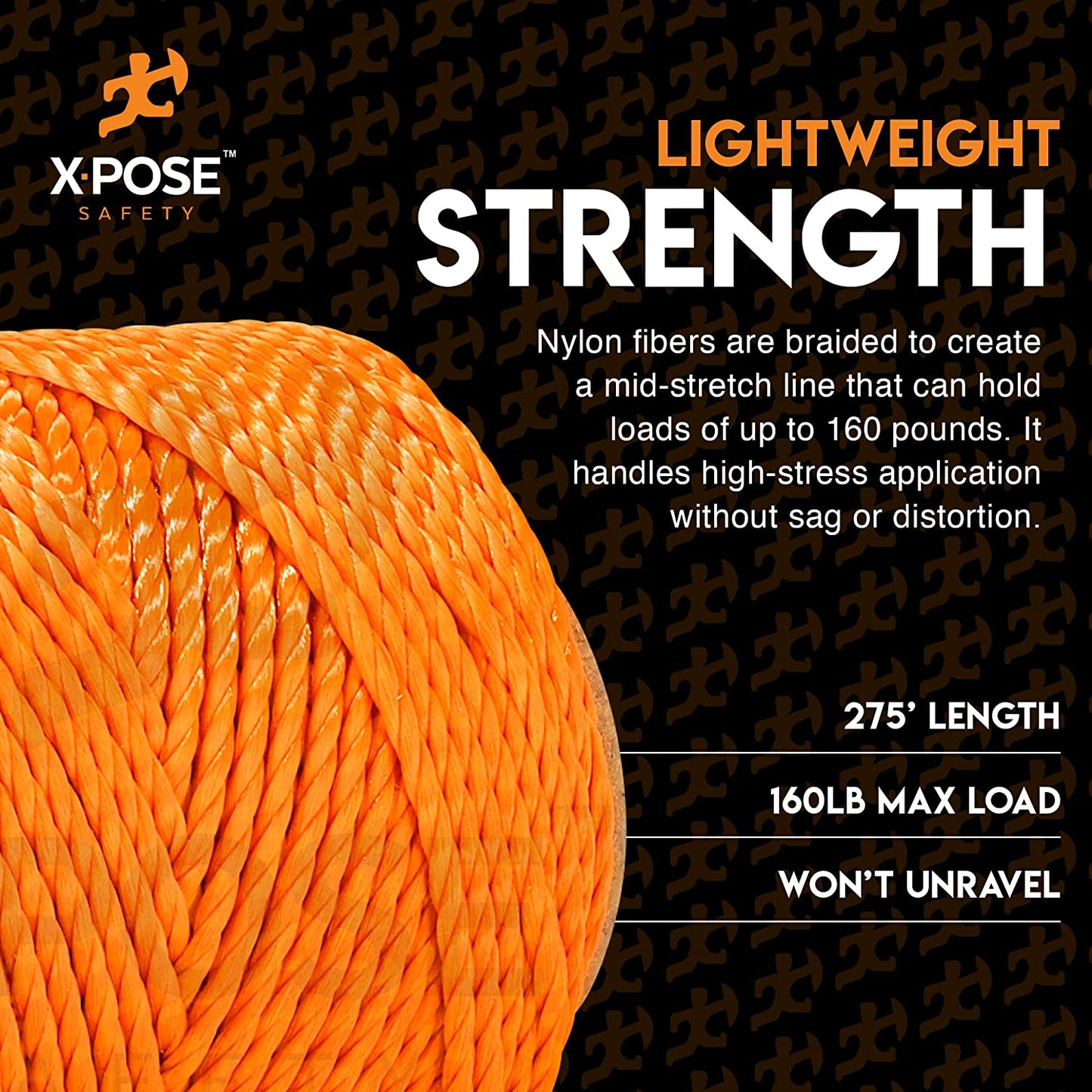 Nylon Twine - 275' Nylon String - Synthetic Thin Twine String
