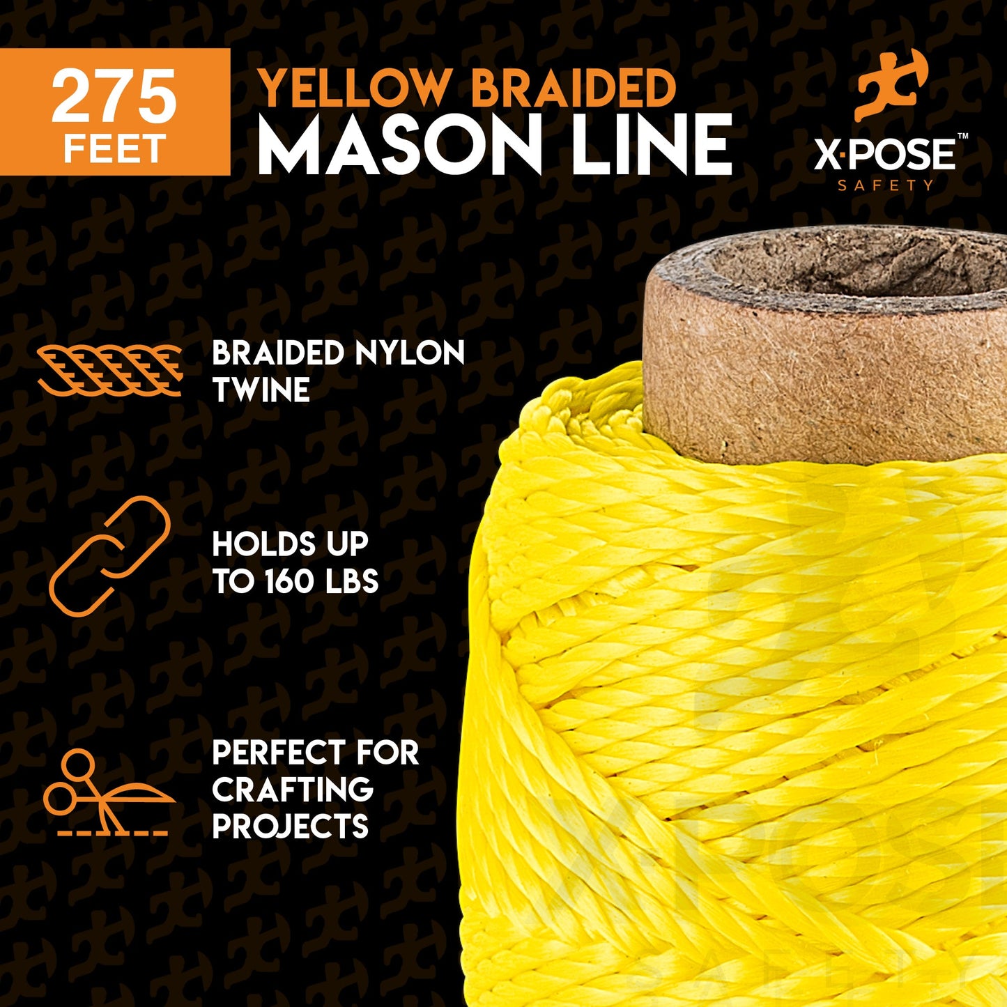 Nylon Twine - 275' Nylon String - Synthetic Thin Twine String