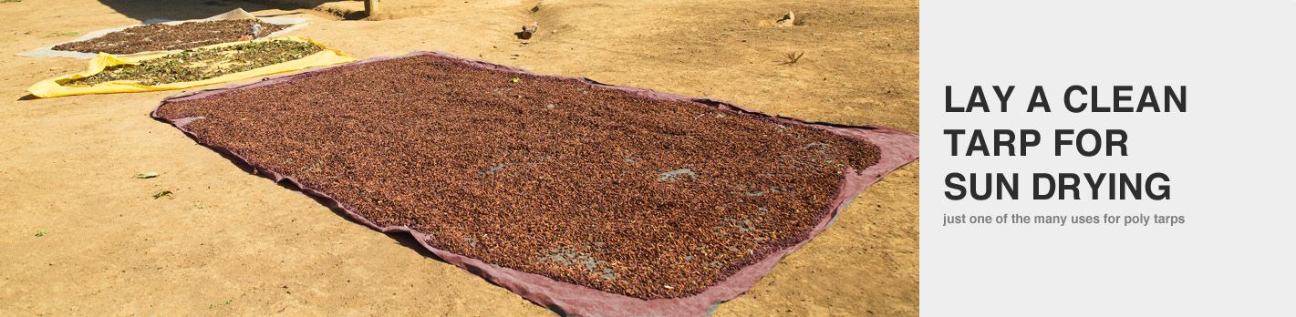 Super Heavy Duty Brown Poly Tarps