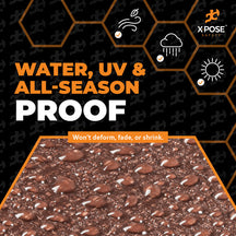 20 Mil Brown White Ultra Heavy Duty Poly Tarps