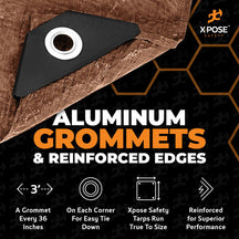 5 Mil Brown Poly Tarps