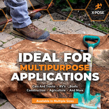 5 Mil Brown Poly Tarps