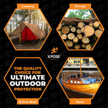 5 Mil Brown Poly Tarps