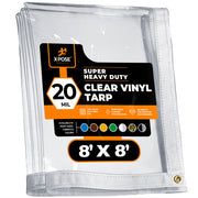 Clear Vinyl Tarp 20 Mil