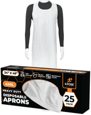 Heavy Duty Disposable Poly Aprons