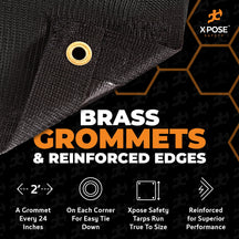 Black Mesh Truck Tarp