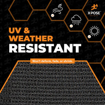 Black Mesh Truck Tarp