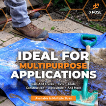 5 Mil Blue Poly Tarps