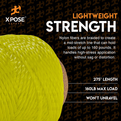 Nylon Twine - 275' Nylon String - Synthetic Thin Twine String