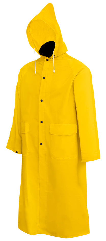 Rain Coat With Detachable Hood