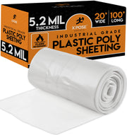 Heavy Duty Clear Fire Retardant Poly Sheeting