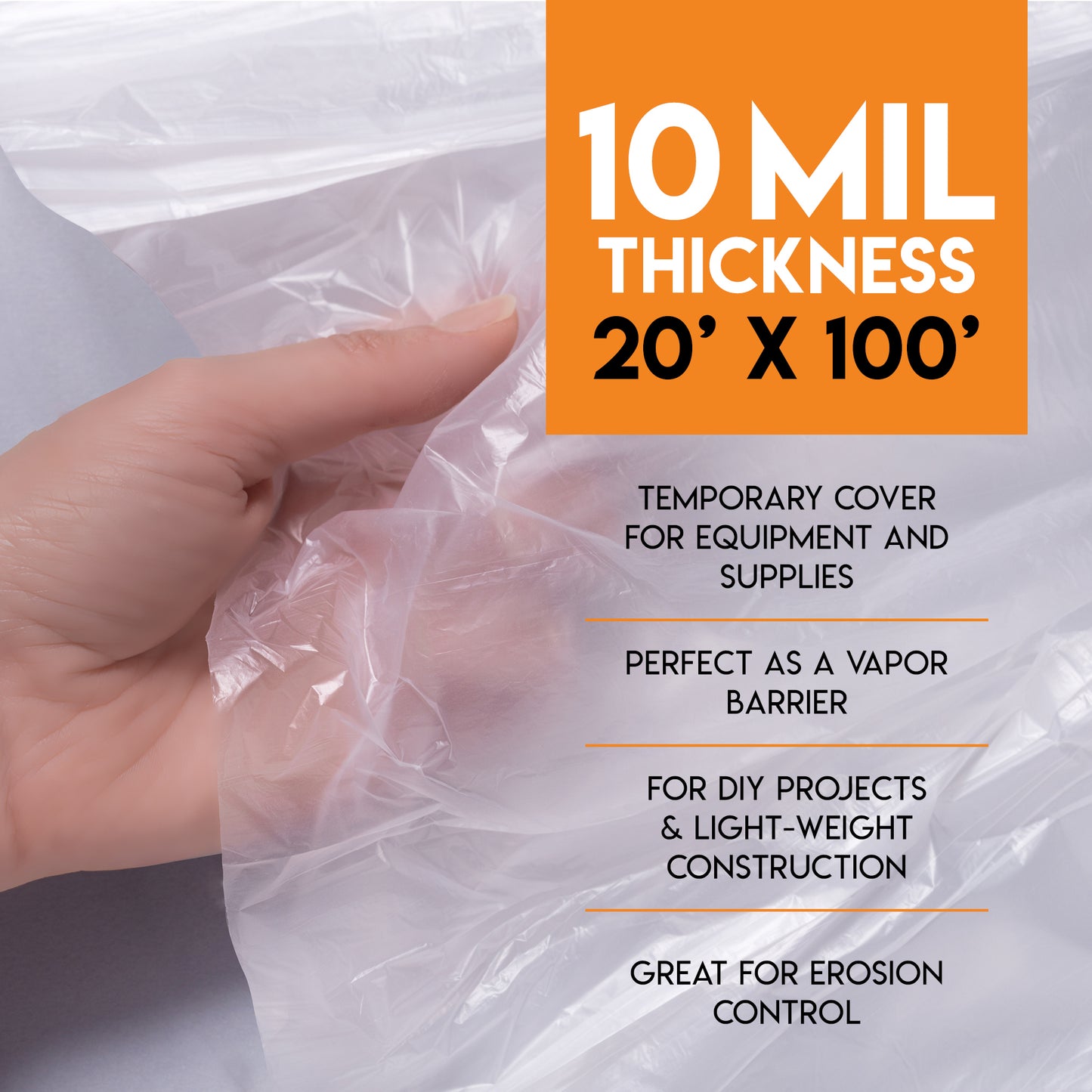 Heavy Duty Poly Sheeting