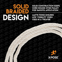 Braided Cotton Sash Cord Rope