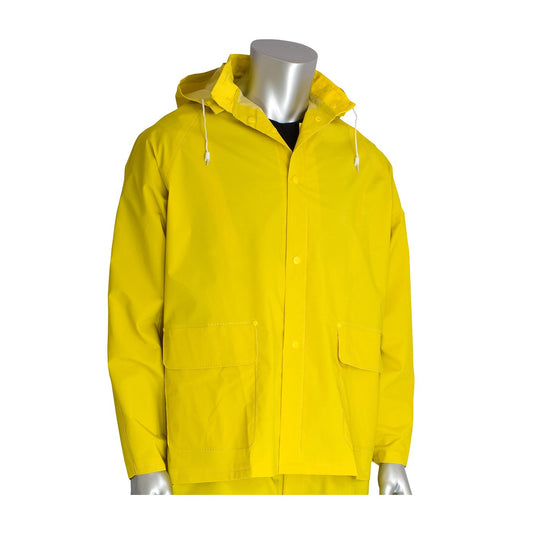 3pc Rain Suit With Pants & Detachable Hood