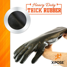 Chemical Resistent Arm Length Vinyl Gloves