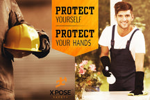 Chemical Resistent Arm Length Vinyl Gloves