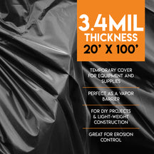 Heavy Duty Poly Sheeting