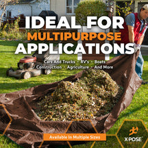 16 Mil Brown Super Heavy Duty Poly Tarp